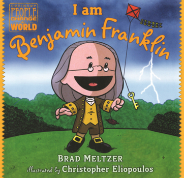 Library Binding I Am Benjamin Franklin Book