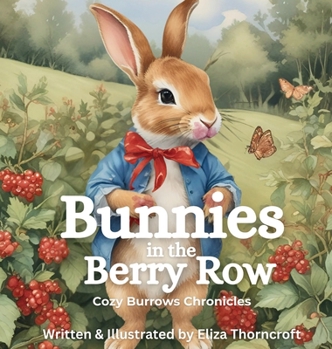 Hardcover Bunnies in the Berry Row [Large Print] Book