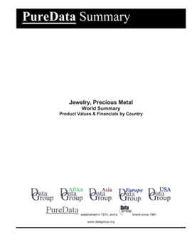 Paperback Jewelry, Precious Metal World Summary: Product Values & Financials by Country Book