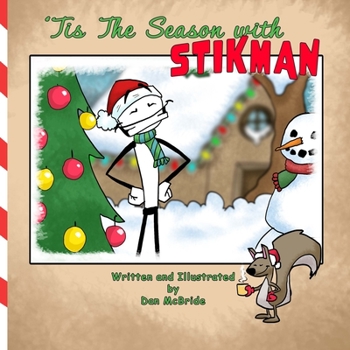 Paperback 'Tis The Season With Stikman Book