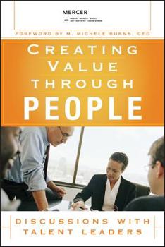 Hardcover Creating Value Through People Book