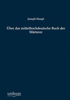 Ber Das Mittelhochdeutsche Buch Der M Rterer