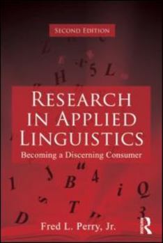 Paperback Research in Applied Linguistics: Becoming a Discerning Consumer Book