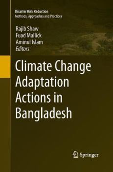 Paperback Climate Change Adaptation Actions in Bangladesh Book