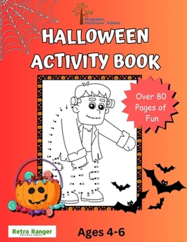 Paperback Hidden Hollow Tales Halloween Activity Book for Ages 4 to 6 Book