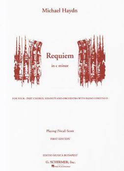 Paperback Requiem in C Minor: For Four-Part Chorus, Soloists and Orchestra with Basso Continuo Book