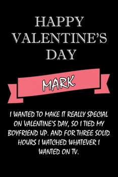 happy valentine's day  Mark Quote: composition notebook :valentine's day gift for an happy valentine day gratitude your lover