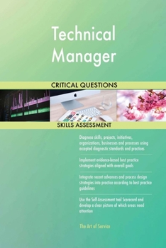 Paperback Technical Manager Critical Questions Skills Assessment Book