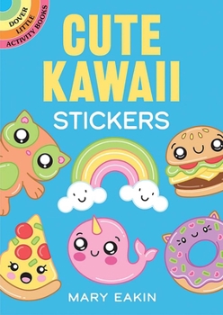 Hardcover Cute Kawaii Stickers Book