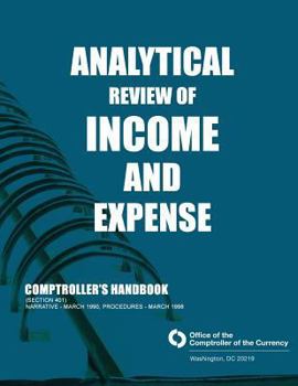 Paperback Analytical Review of Income and Expense Comptroller's Handbook (section 401) Book