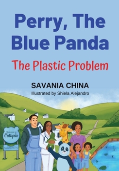 Paperback Perry The Blue Panda: The Plastic Problem Book