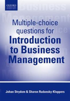 Paperback Multiple-Choice Questions for Introduction to Business Management Book