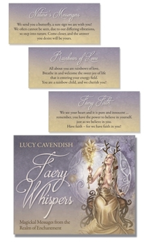 Cards Faery Whispers Affirmation Deck: Magickal Messages from the Realm of Enchantment Book