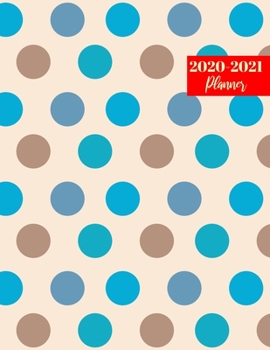 Paperback 2020-2021 Planner: Pretty On-the-Go Daily, Weekly & Monthly Appointment Calendar - Large 2 Year Business Planners, Agenda Schedule Logboo Book