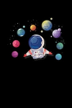 Paperback Spaceman Notebook: Notebook Outer Space Astronaut Lovers And Astronomy Science Fans. Book