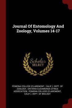 Journal of Entomology and Zoology, Volumes 14-17