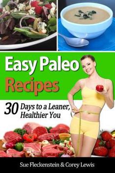 Paperback Easy Paleo Recipes Book