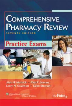 Paperback Comprehensive Pharmacy Review Practice Exams Book