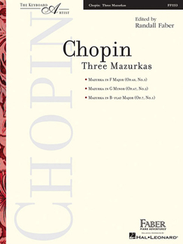 Paperback Three Mazurkas - The Keyboard Artist Book