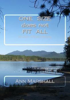 Paperback ONE SIZE does not FIT ALL: 30 Day Devotional Book