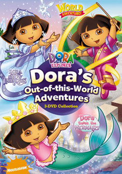 DVD Dora's Out-of-this-World Adventures Collection Book