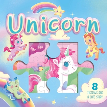 Paperback Unicorn: A Jigsaw Storybook Book