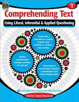 Paperback Comprehending Text Using Literal/Inferential/Applied Quest-1 Book