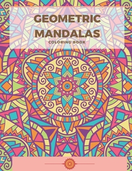 Paperback Geometric Mandala Coloring Book