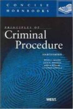 Paperback Weaver, Abramson, Burkoff, and Hancock's Principles of Criminal Procedure, 4th (Concise Hornbook Series) Book