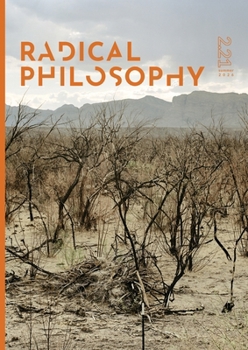 Paperback Radical Philosophy 2.21 / Summer 2026 Book