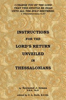 Hardcover Instructions For the Lord's Return Unveiled in Thessalonians Book