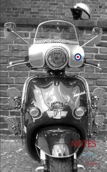 Paperback Notes: Notizbuch Motorroller [German] Book