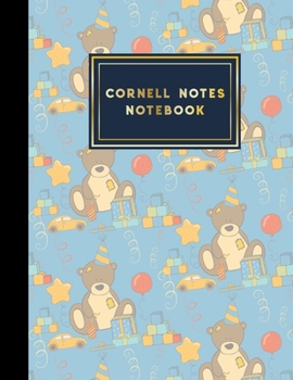 Paperback Cornell Notes Notebook: Cornell Note Pads, Cornell Notebook Paper, Note Taking Notebook Paper, Cute Birthday Cover, 8.5" x 11", 200 pages Book
