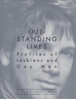 Hardcover Outstanding Lives: Profiles of Lesbians and Gay Men Book