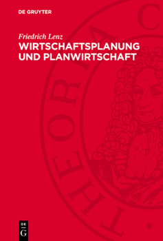 Hardcover Wirtschaftsplanung und Planwirtschaft [German] Book
