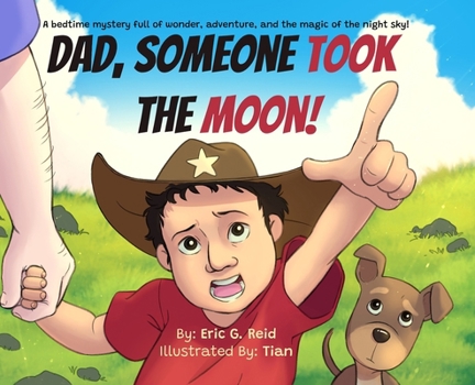Hardcover Dad Someone Took The Moon Book