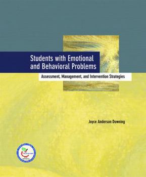 Paperback Students with Emotional and Behavioral Problems: Assessment, Management and Intervention Strategies Book