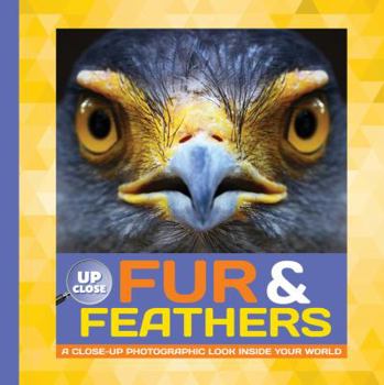 Hardcover Fur & Feathers: A Close-Up Photographic Look Inside Your World Book