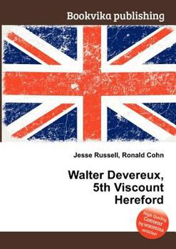 Paperback Walter Devereux, 5th Viscount Hereford Book