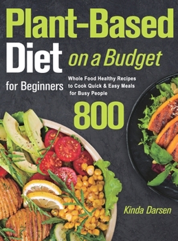 Hardcover Plant-Based Diet on a Budget for Beginners Book