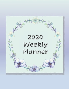 Paperback 2020 Weekly Planner: dated yearly planning calendar with notes, habit tracker, 2-page per week spread Book