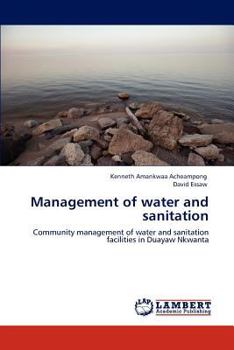 Paperback Management of Water and Sanitation Book