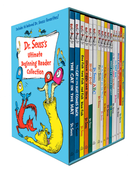 Hardcover Dr. Seuss's Ultimate Beginning Reader Boxed Set Collection: Includes 16 Beginner Books and Bright & Early Books Book