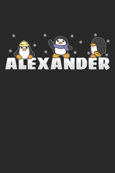 Alexander Notebook: Personalized Journal 6x9 inches with 120 Lined Pages Individualized Notebook For Kids