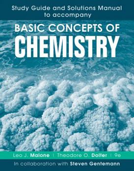 Paperback Basic Concepts of Chemistry, 9e Study Guide and Solutions Manual Book