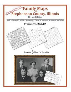 Paperback Family Maps of Stephenson County, Illinois Book