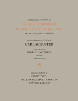 Hardcover Social Symbolism in Ancient & Tribal Art: Family Tree: Stacked Ancestors, Y-Posts & Heavenly Ladders Book