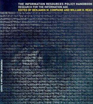 Hardcover The Information Resources Policy Handbook: Reserach for the Information Age Book
