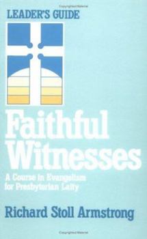 Paperback Faithful Witnesses-Leaders Guide Book