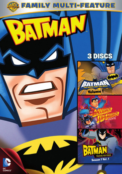 DVD Batman 3-Pack Fun Book